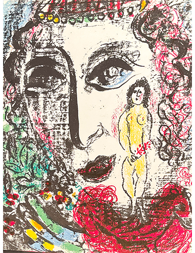 Apparition At The Circus, Marc Chagall