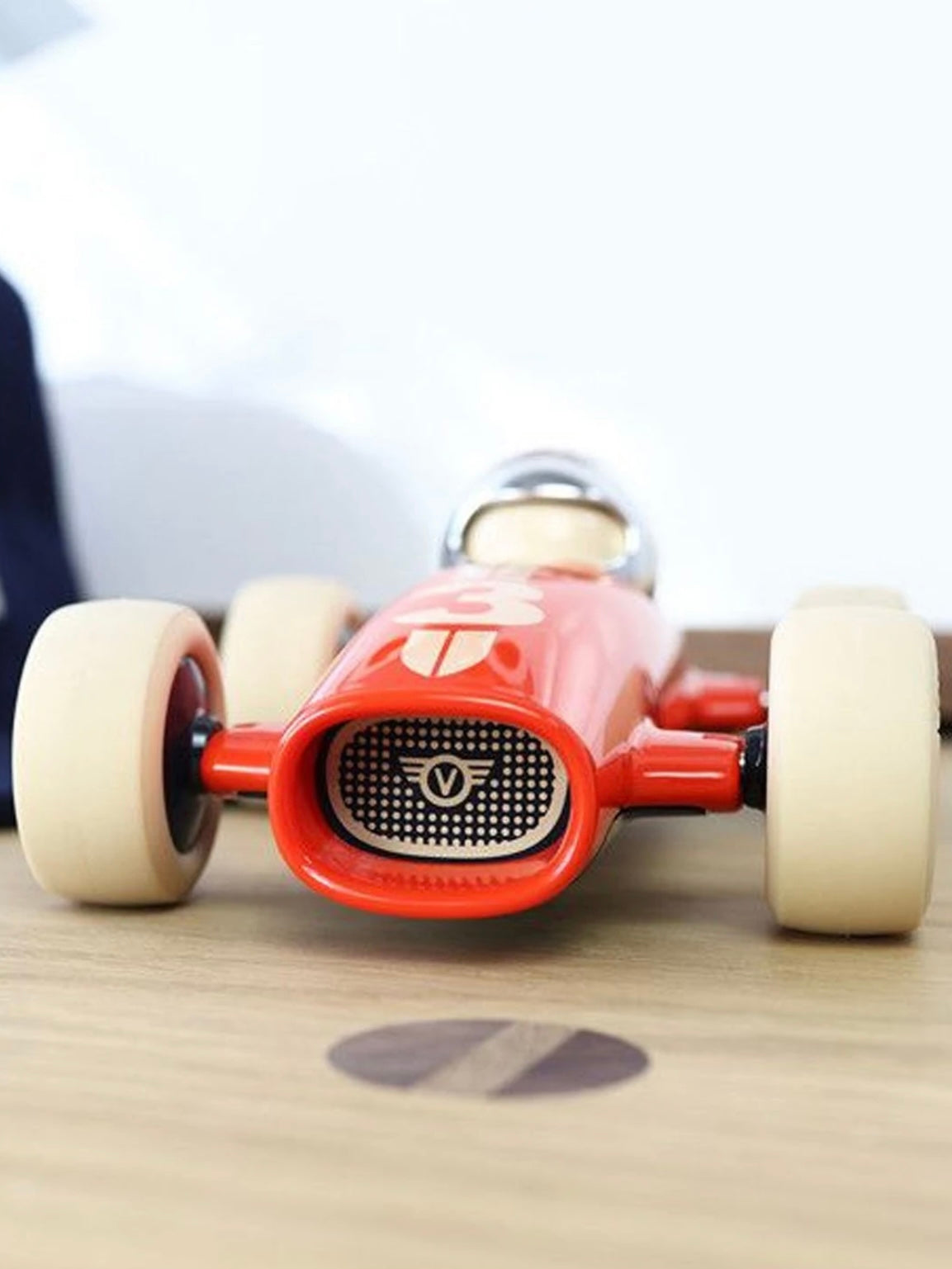 Malibu Orange Race Car