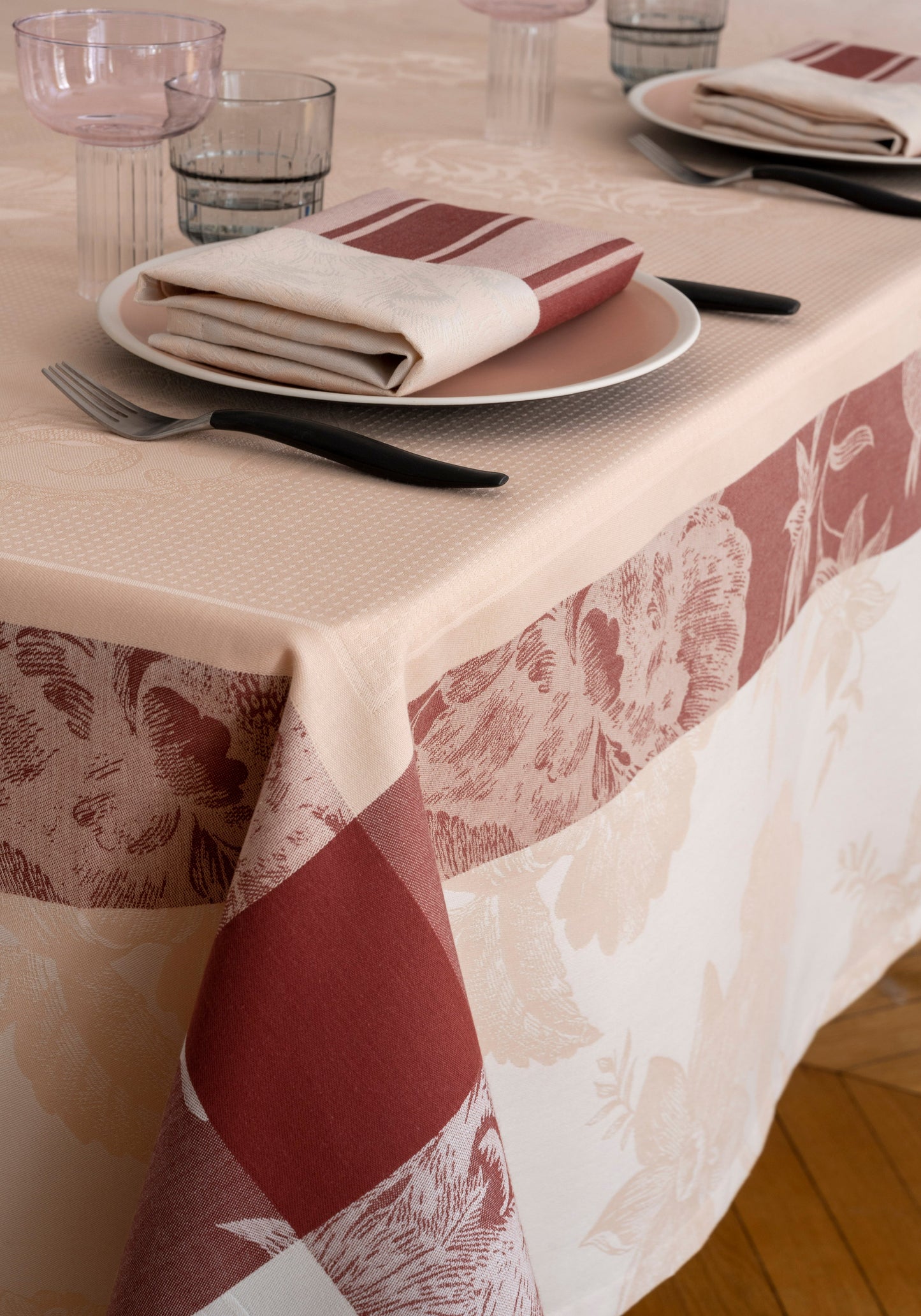A La Francaise Pink Cotton Collection