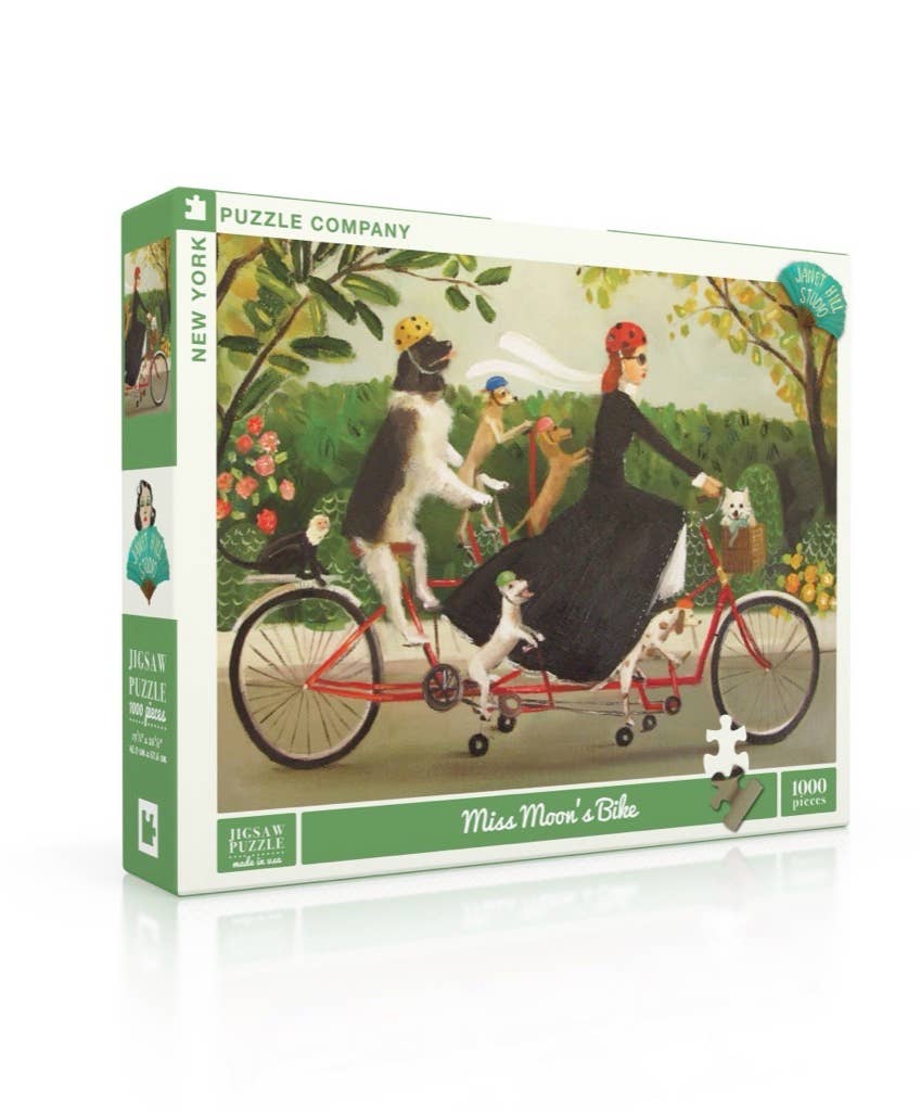 Miss Moon’s Bike 1000pc Puzzle