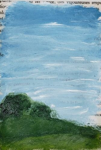 Cloud Study With Trees, Robert H. Ballard