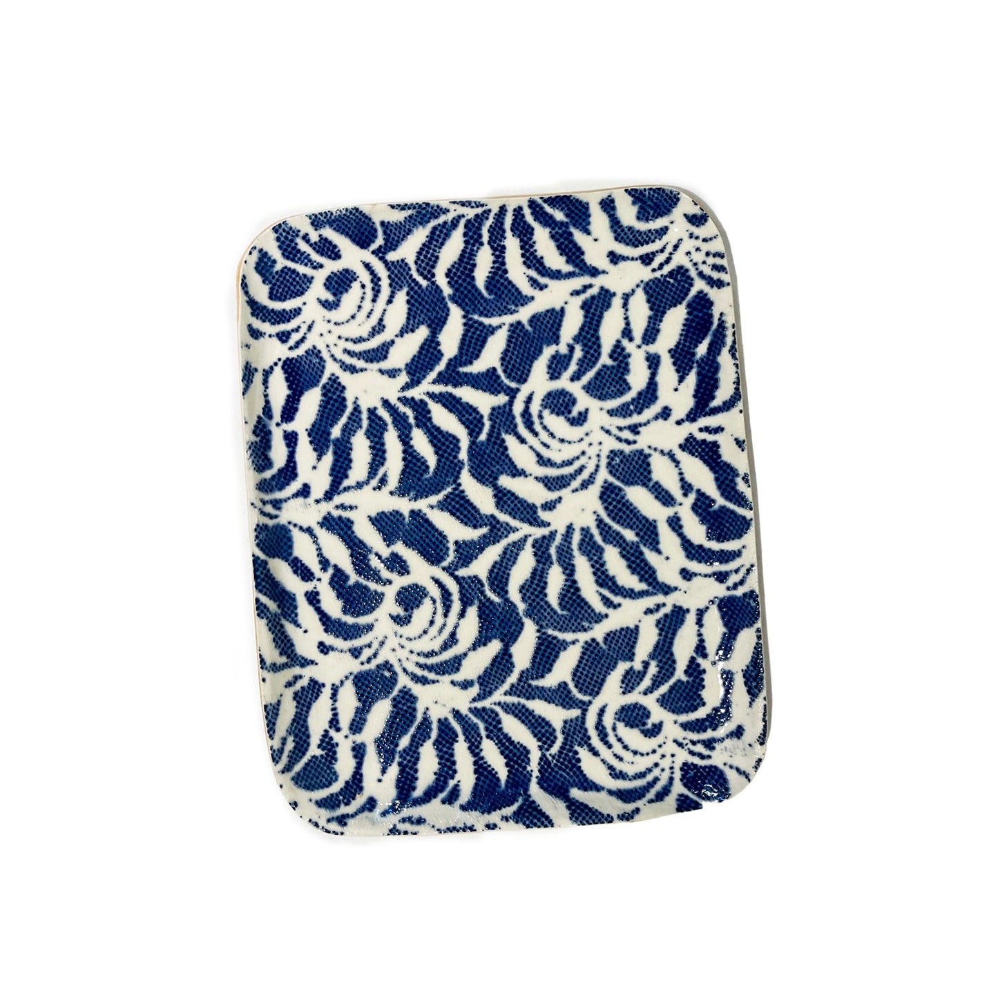 Terrafirma Ceramics - Cobalt Laurel Tid-Bit Tray