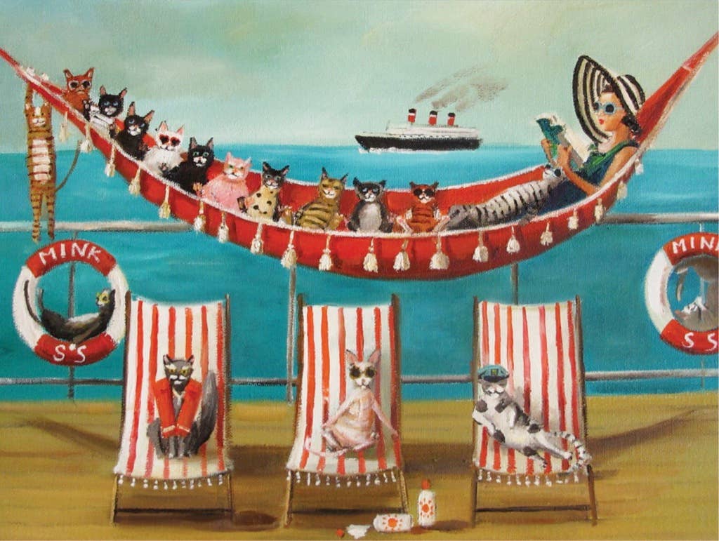 All Paws On Deck 500pc Puzzle