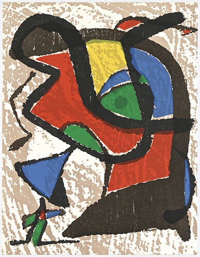 Miro Graveur I, Woodcut