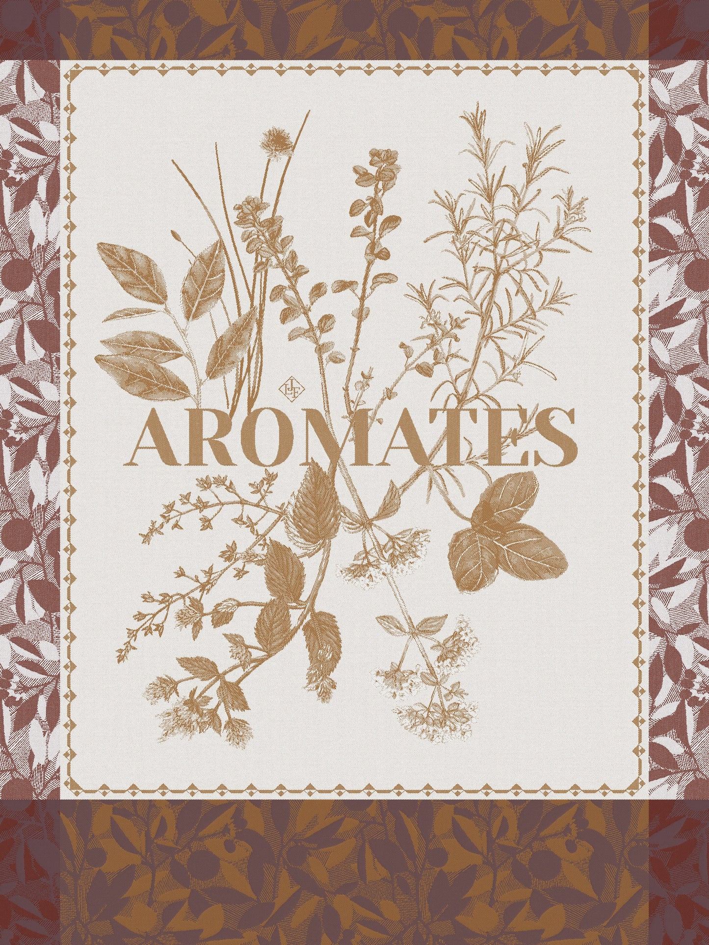 Epices & Aromates Beige Tea Towel