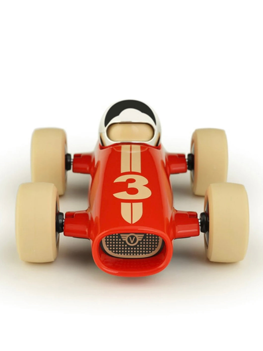 Malibu Orange Race Car