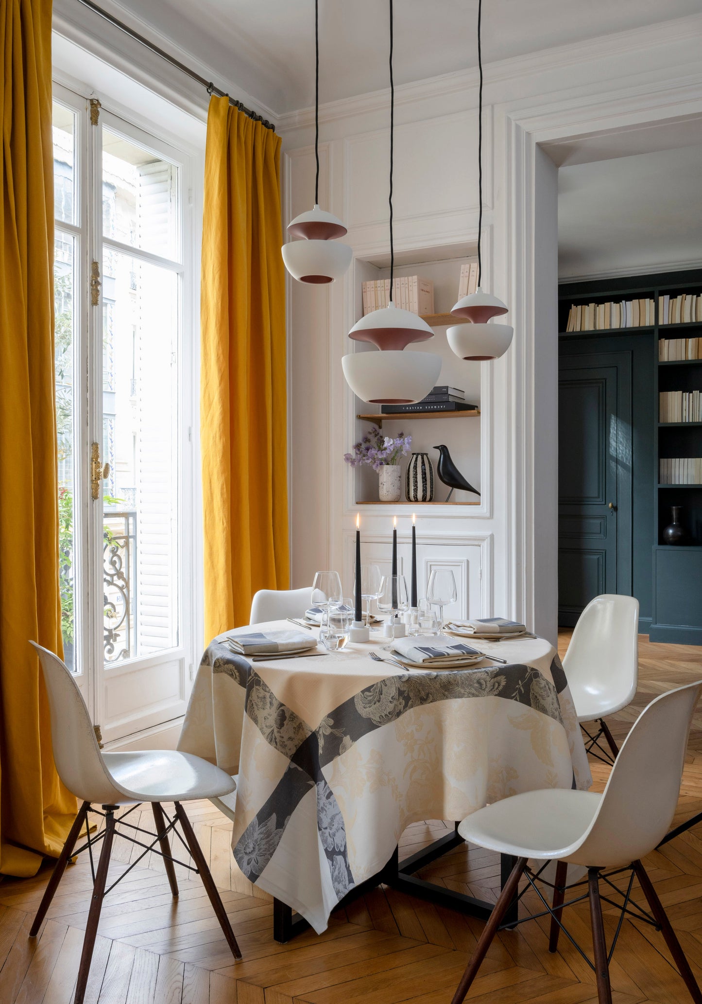 A La Francaise Yellow Cotton Collection
