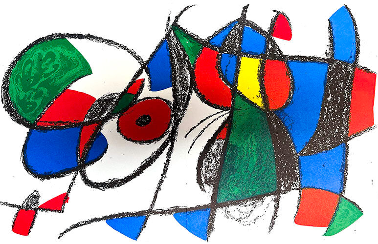 Miro Lithographs II, Lithograph