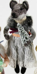 Large Felt Solstice Party Ornaments