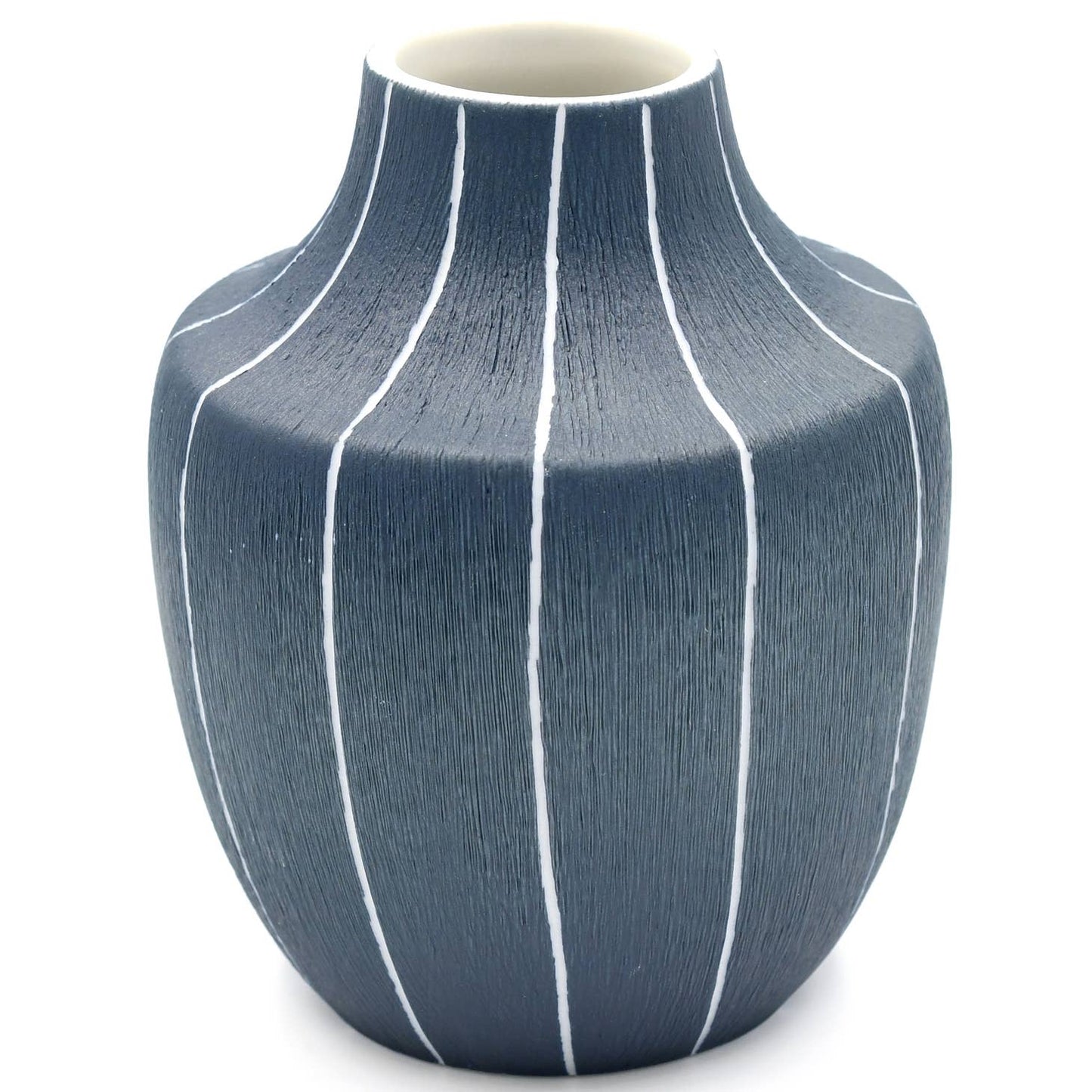 Inca Blue Porcelain Vase