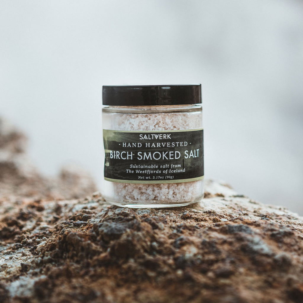 Icelandic Hand-Harvested Sea Salt Set of 4, Saltverk