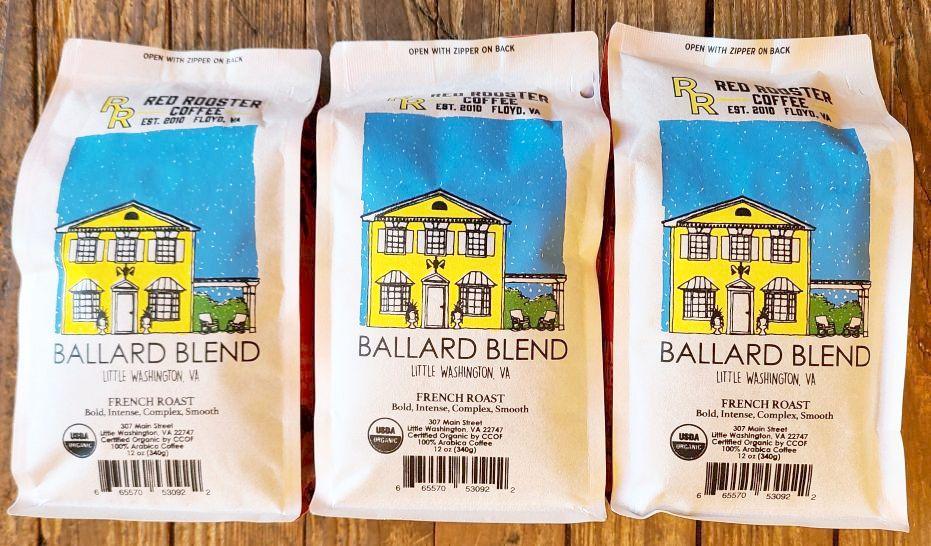 BALLARD BLEND WHOLE BEAN FRENCH ROAST COFFEE