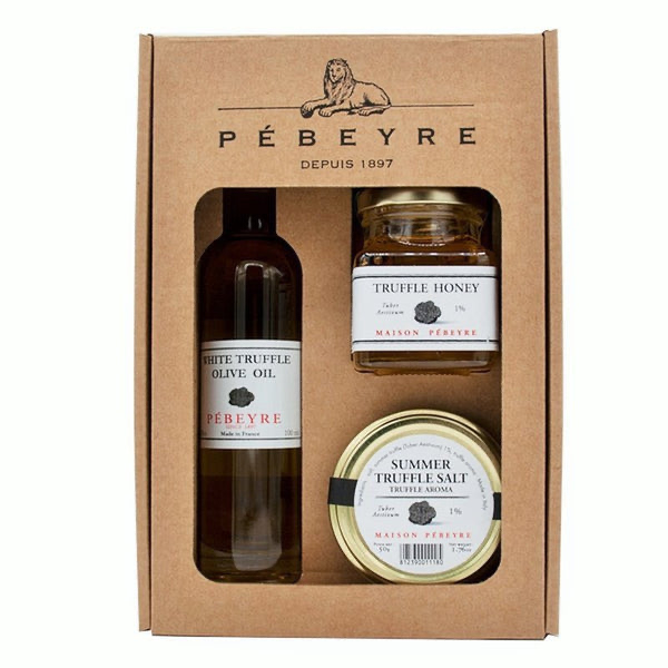 Pebeyre Truffle Honey, Oil and Salt Set - r. h. ballard shop & gallery