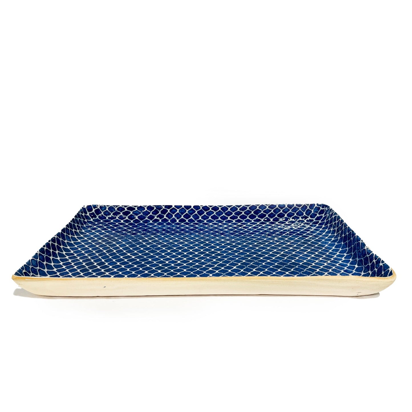 Terrafirma Ceramics - Cobalt Taj Large Tasting Tray