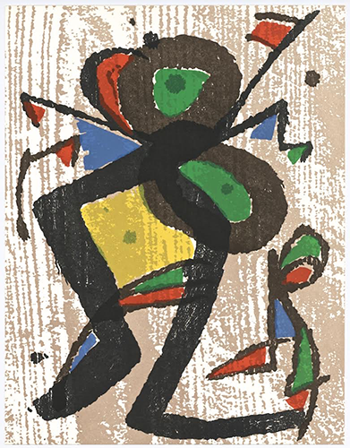 Miro Graveur I, Woodcut