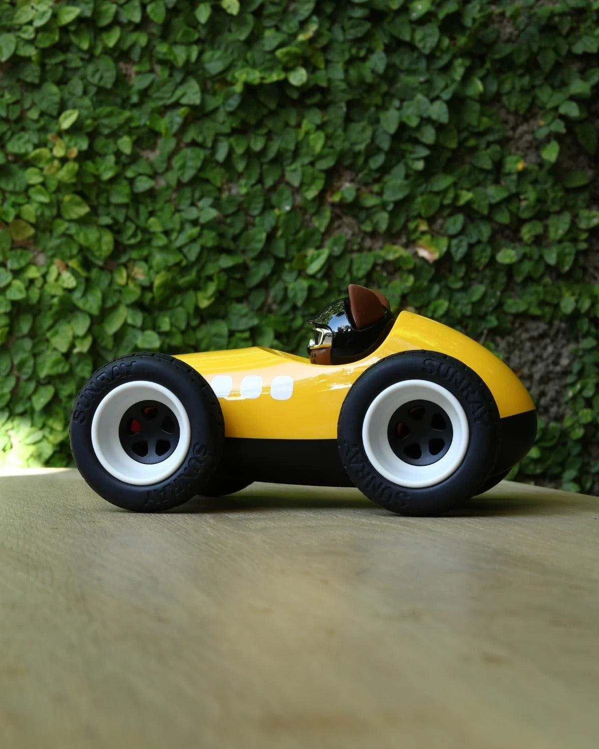Egg Roadster Sunnysider Car With Cat “Karlos” Pilot - r. h. ballard shop & gallery