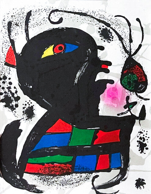 Miro Lithographs IV, Lithograph