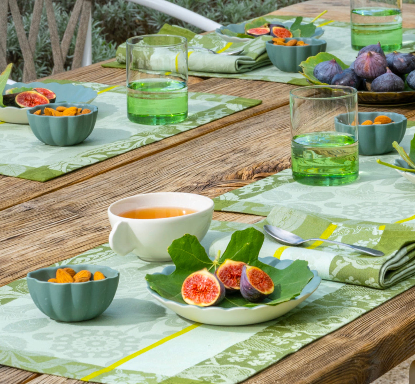 Voyage Iconique Green Cotton Collection