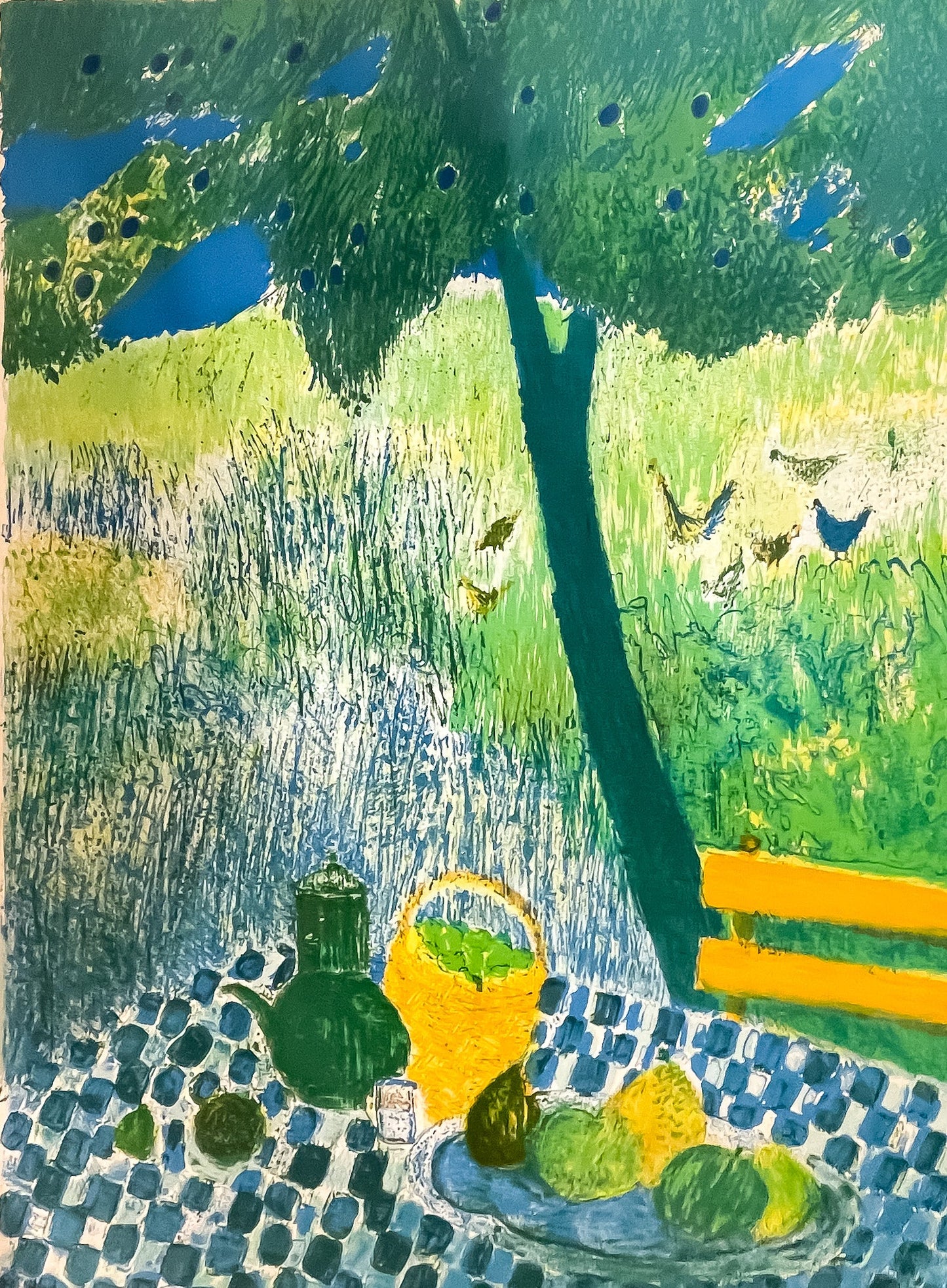 Picnic, Lithograph