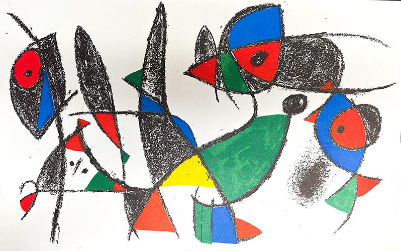 Miro Lithographs II, Lithograph