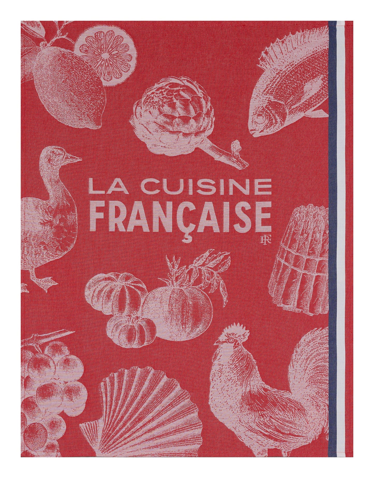 Gastronomie Red Tea Towel