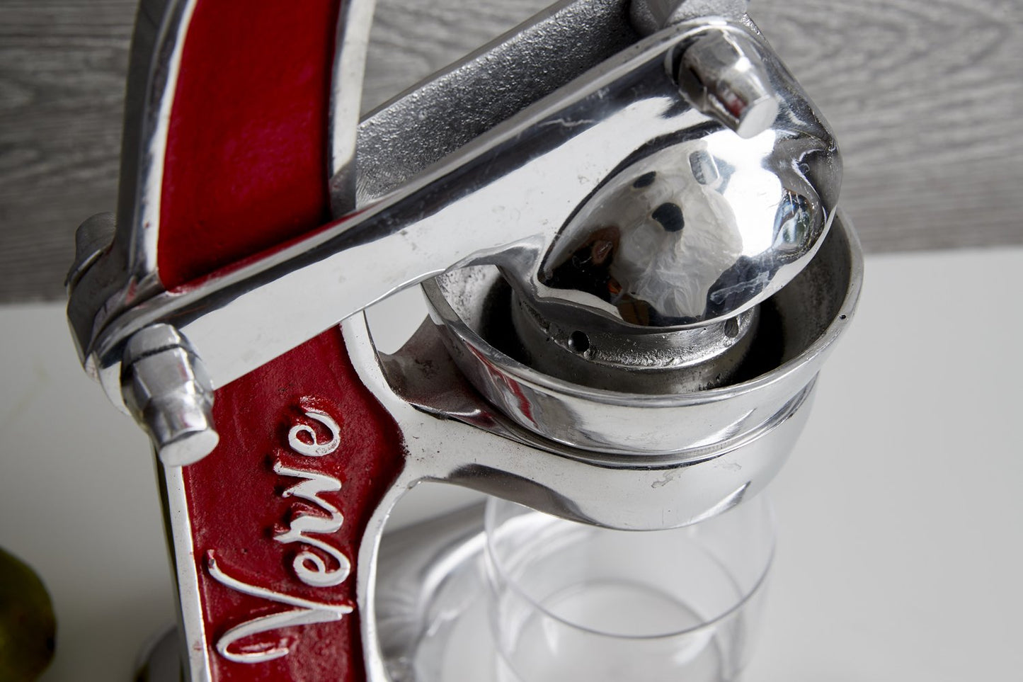 Red Juicer Close up