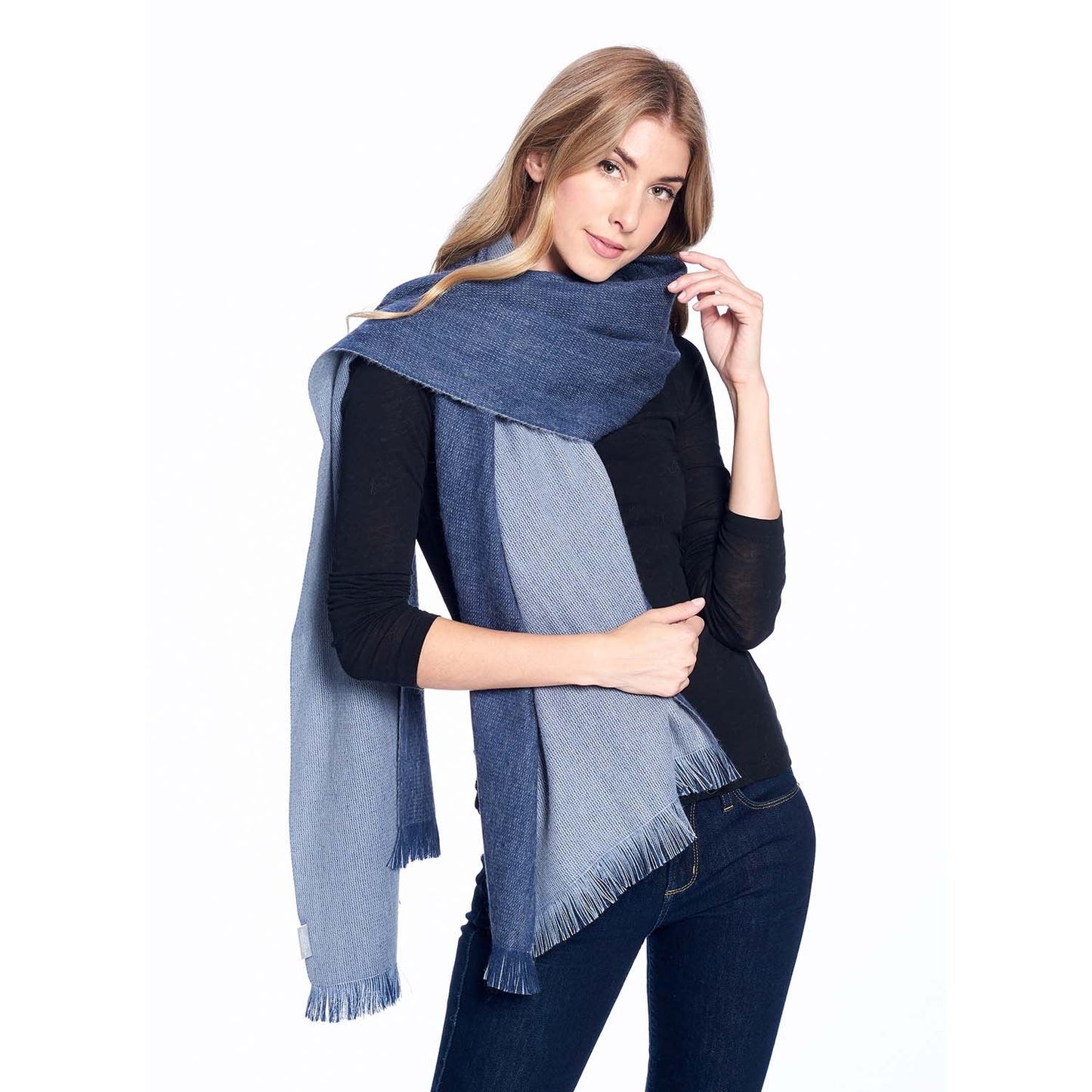 Royal Wrap Over the SHoulder