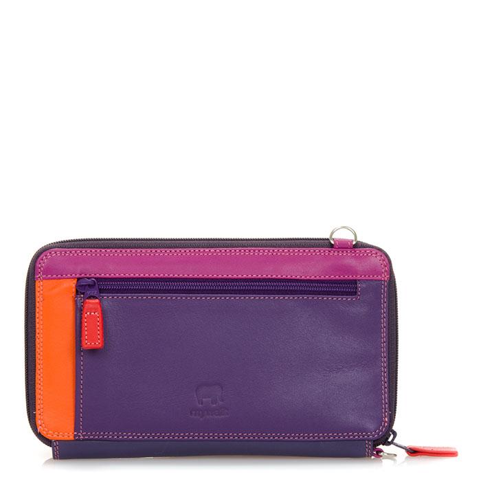 Smart Phone Wallet Purse with Shoulder Strap Sangria