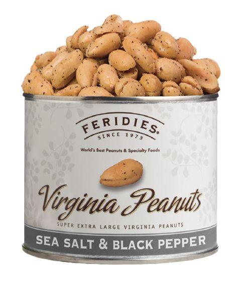 Virginia Sea Salt and Black Pepper Peanuts - r. h. ballard shop