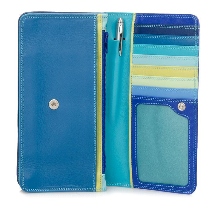 Medium Matinee Wallet in Seascape Color Scheme Interior