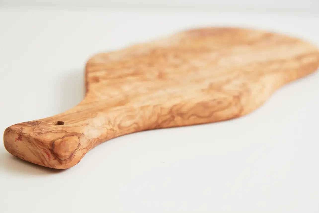 Italian Olivewood Charcuterie and Cheese Paddle Board