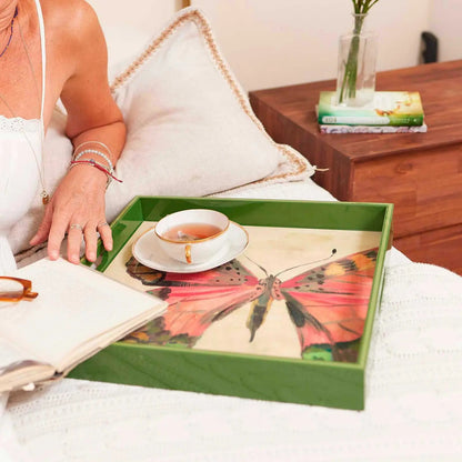 Paradise Butterfly Tray