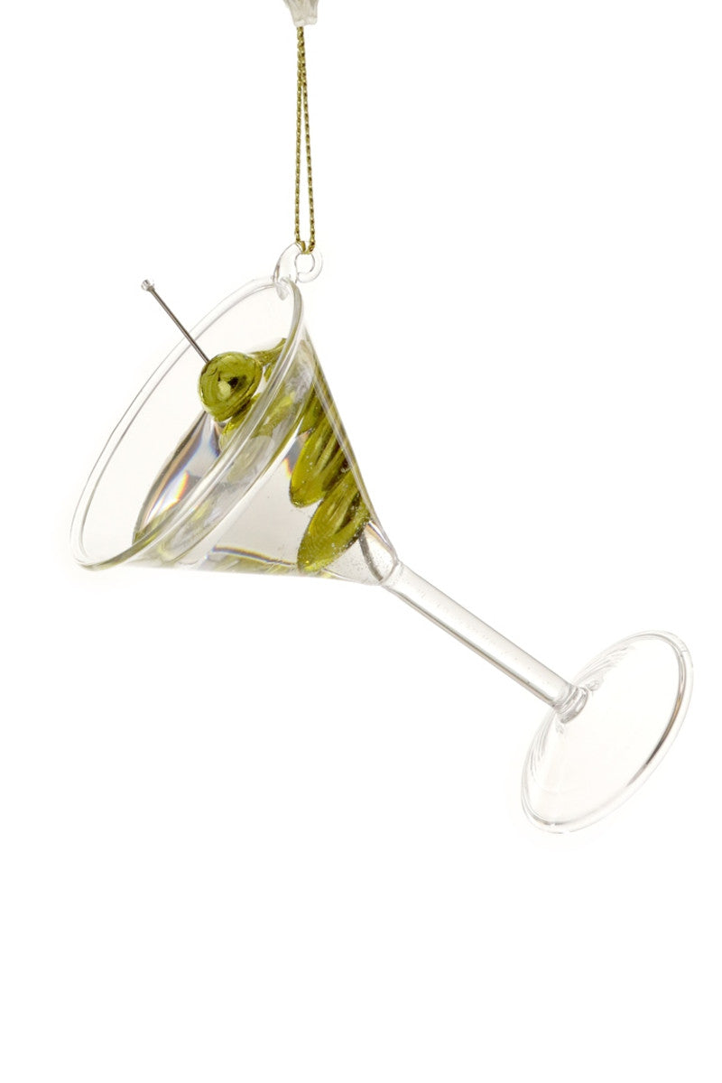 Holiday Martini Glass Ornament