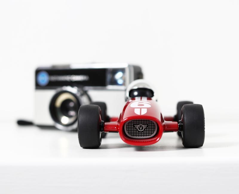 Malibu Red Race Car - r. h. ballard shop