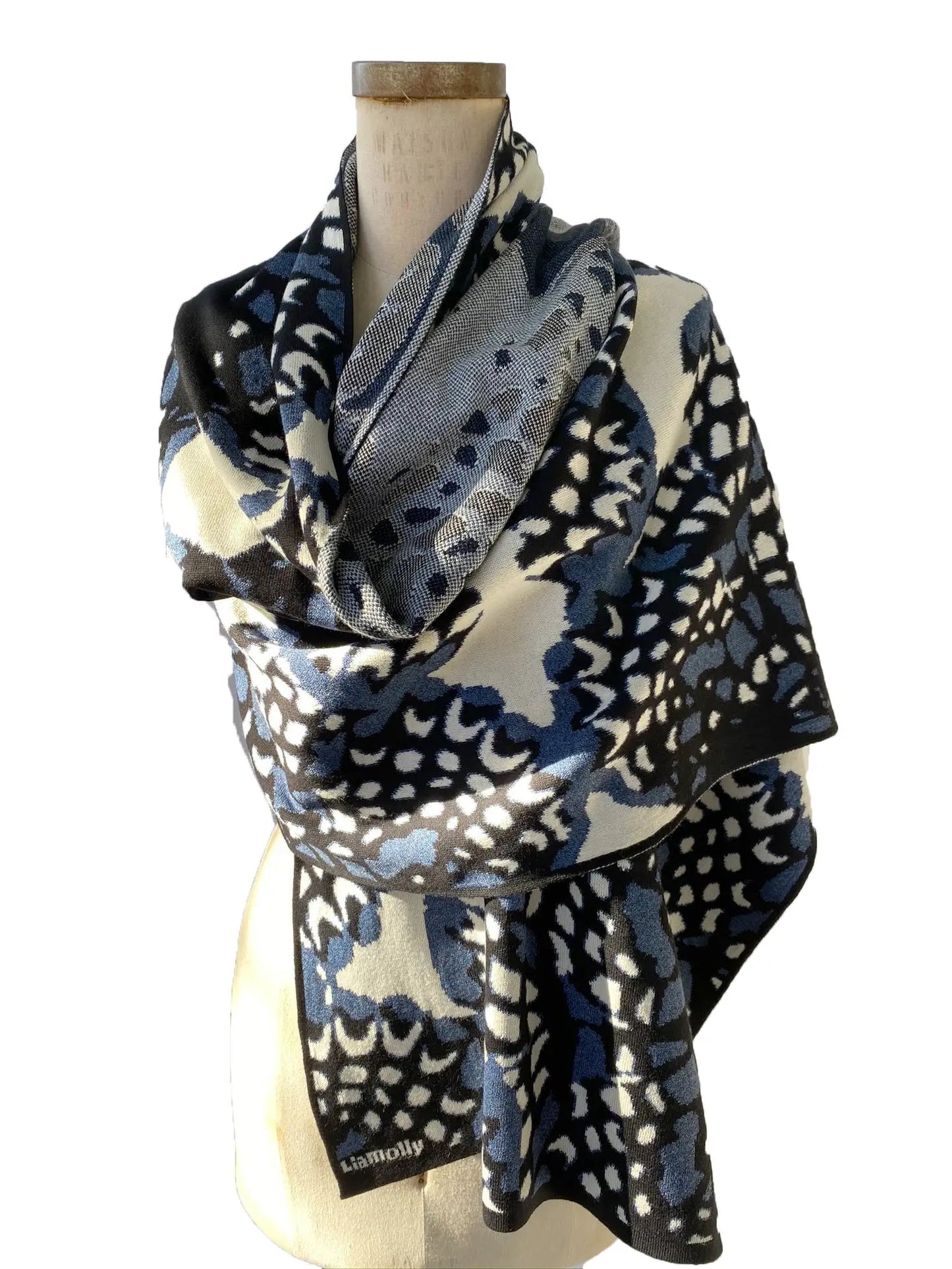 Liamolly Indigo Monarch Indigo Wrap