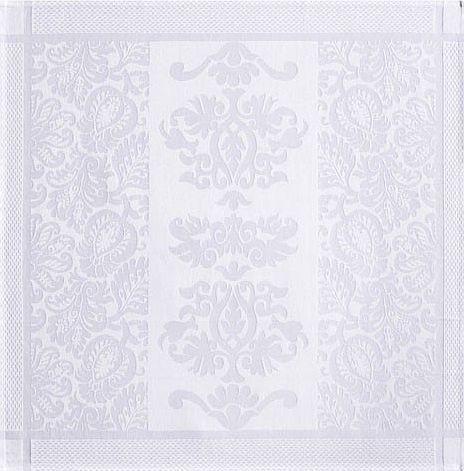 Le Jacquard Francais, White "Siena Blanc" Cotton Placemat
