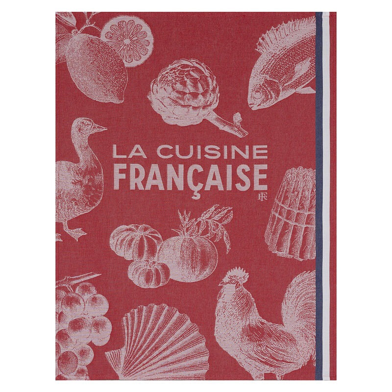 Gastronomie Red Tea Towel