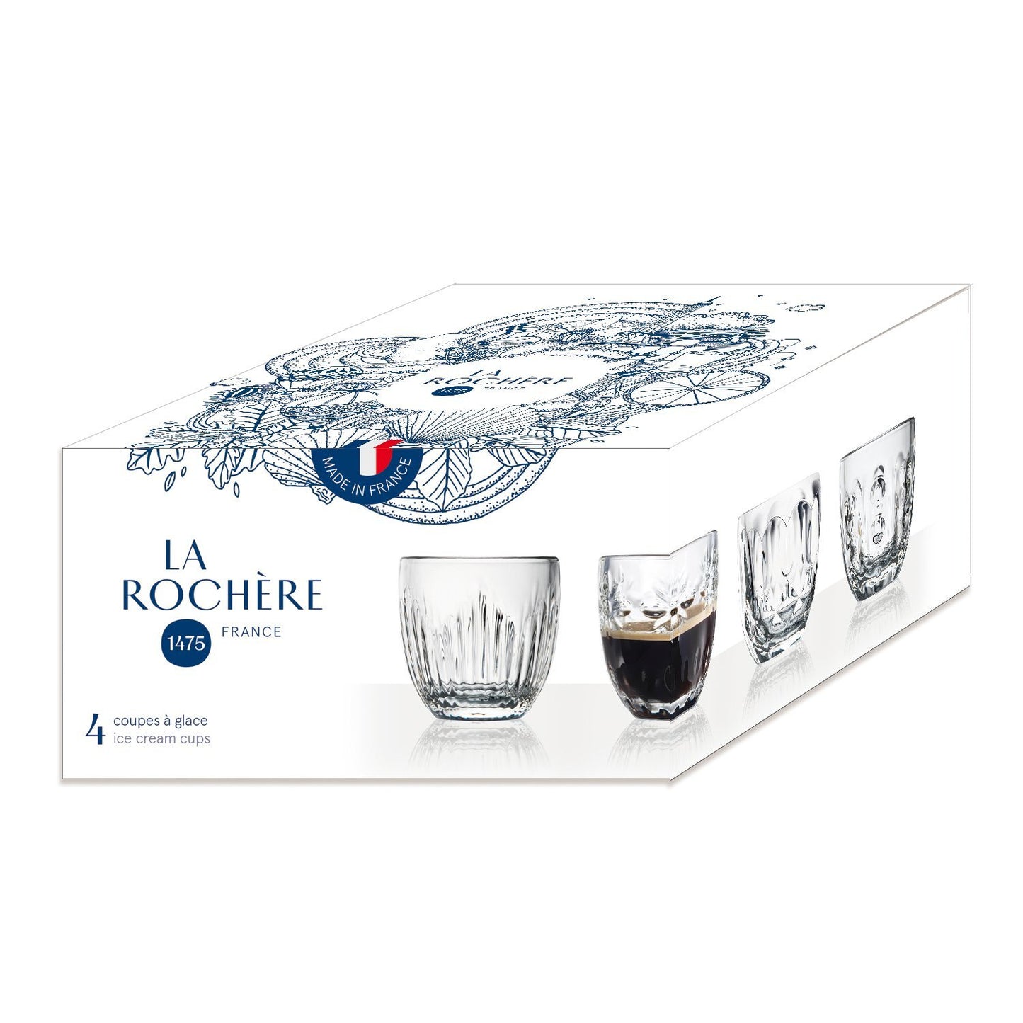 Troquet Bar and Espresso Glasses - Set of 4