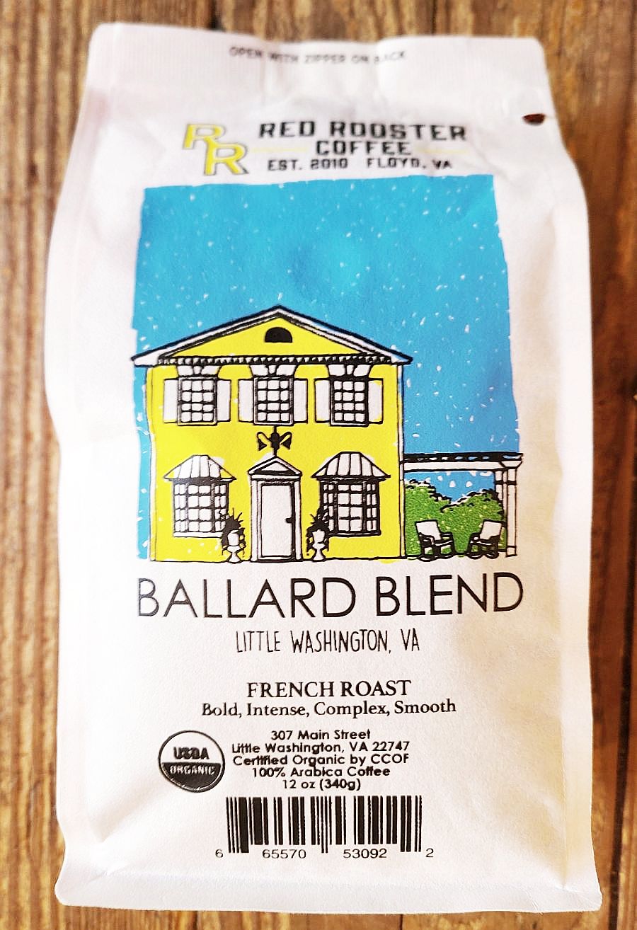New! BALLARD BLEND ORGANIC FRENCH ROAST COFFEE