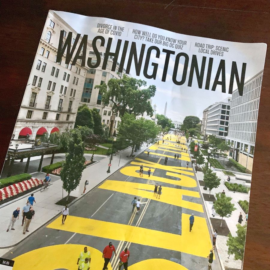 R.H. Ballard in Washingtonian Magazine, July 2020