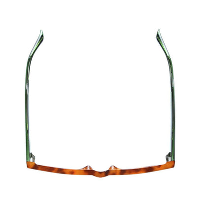 OLLIE | Amber Tortoise / Green | Blue Light Blocking: 2.50