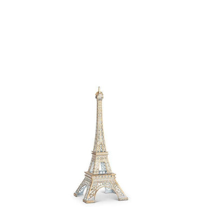 Eiffel Tower-White and Gold: Extra Large