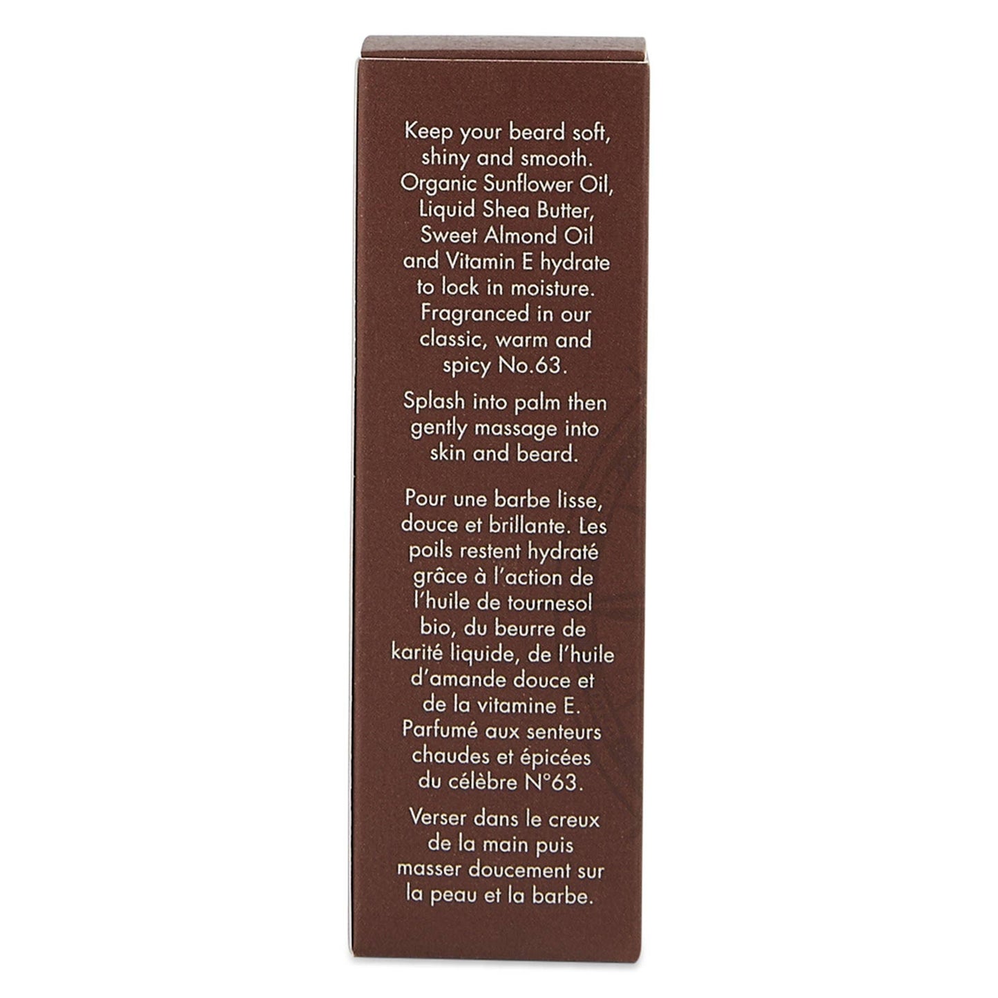 Beard Oil Men's 63 (150g)