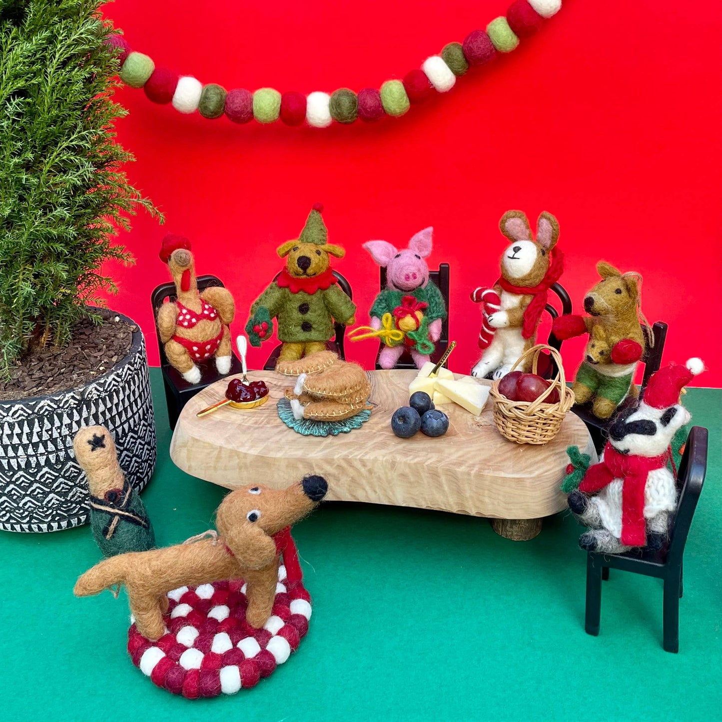 Bernard the Dog Hanging Ornament