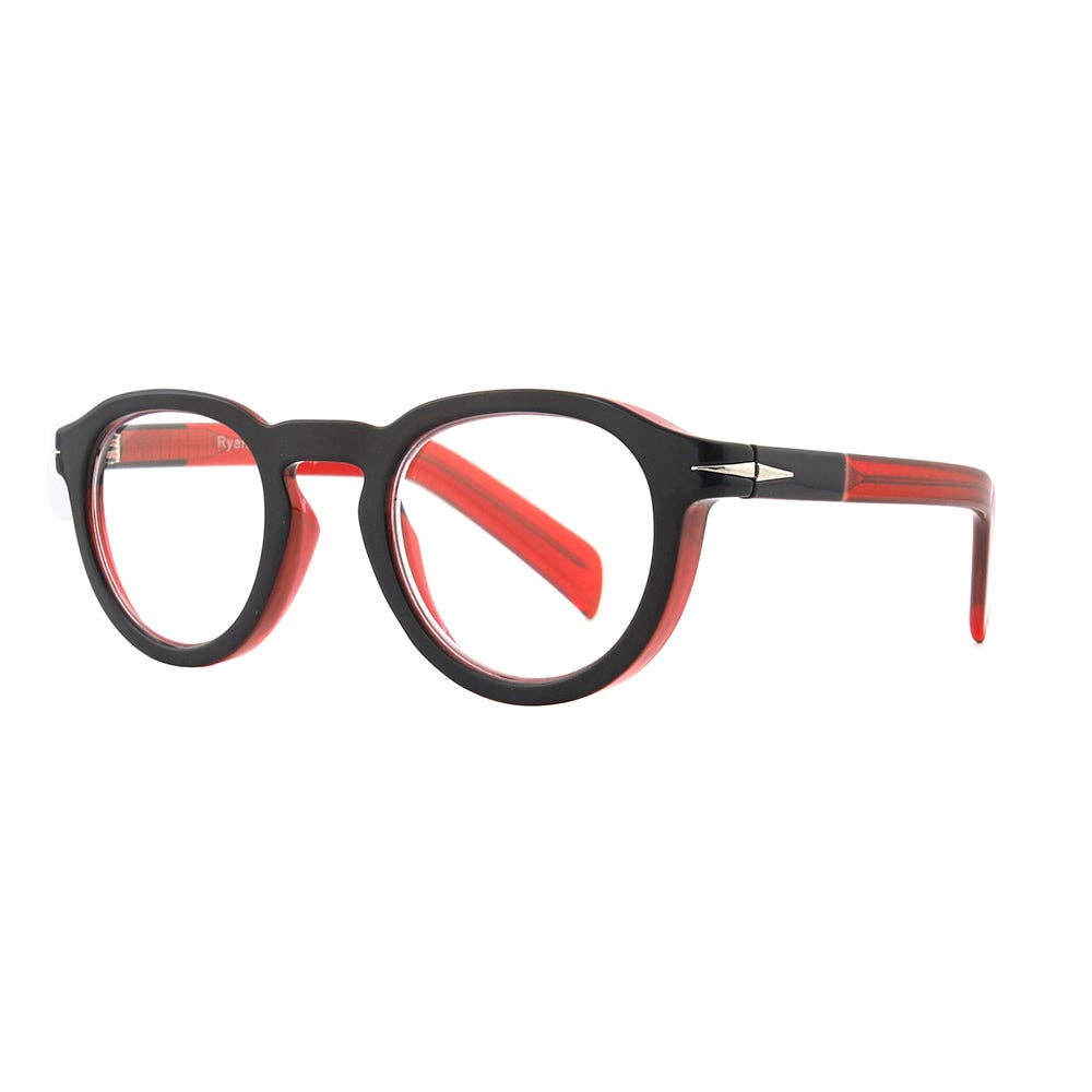 THEODORE | Black | Transparent Red | Blue Light: 3.00 - r. h. ballard shop & gallery