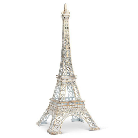 Eiffel Tower-White and Gold: Extra Large