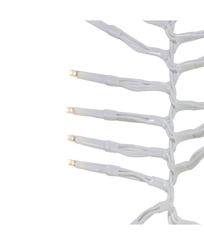1000L 33'W WIRE CLUSTER GARLAND+WW LED