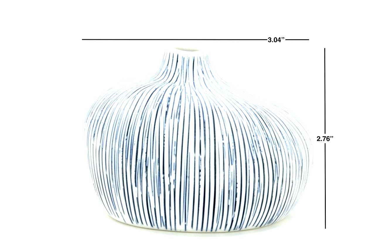 GUGU PIM L-Handcrafted Porcelain Bud Vase