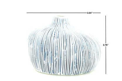 GUGU PIM L-Handcrafted Porcelain Bud Vase