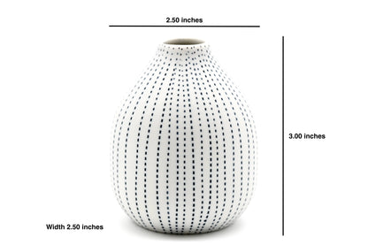 ADAM MINI - Handcrafted Porcelain Bud Vase - r. h. ballard shop & gallery